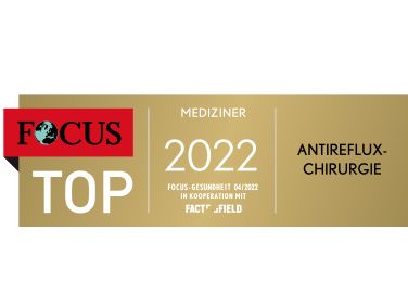 Siegel Focus Top-Mediziner Antirefluxchirurgie für Chefarzt Prof. Frank Granderath