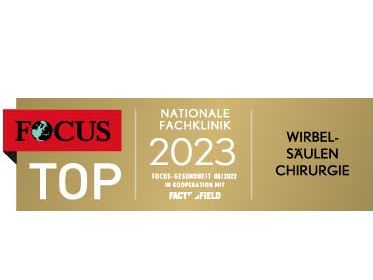 Focus-Siegel Top-Klinik für Wirbelsäulenchirurgie 2023