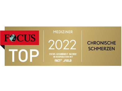 Siegel Focus Top-Mediziner Chronische Schmerzen für Dr. Patrick Weidle