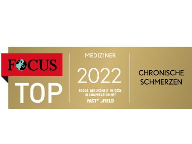Siegel Focus Top-Mediziner Chronische Schmerzen für Chefarzt Dr. Patrick Weidle