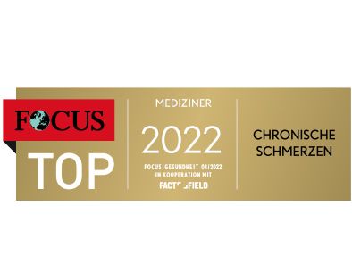 Siegel Focus Top-Mediziner Chronische Schmerzen für Chefarzt Dr. Patrick Weidle