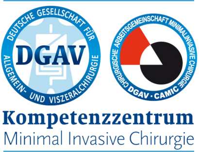 Zertifikat Kompetenzzentrum für Minimal Invasive Chirugie.