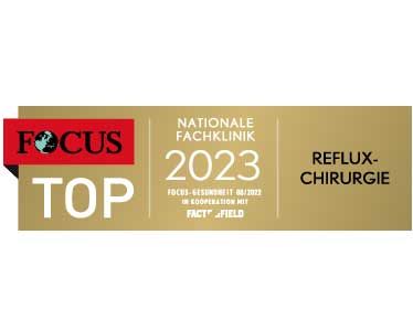 Focus-Siegel Top-Klinik für Refluxchirurgie 2023