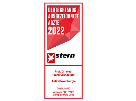 Stern: Top für Hernien- und Antirefluxchirurgie